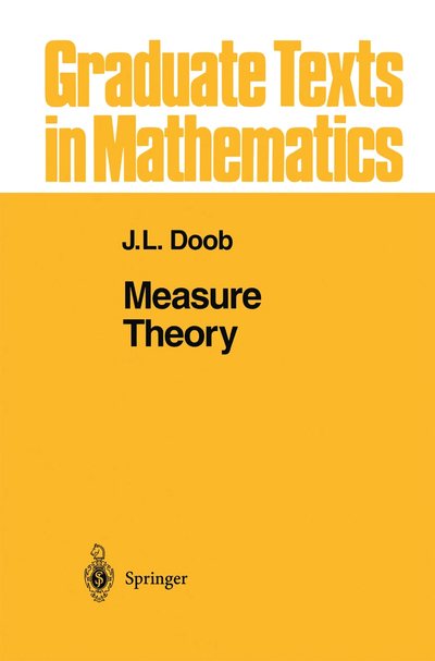 Cover of Measure Theory by Doob