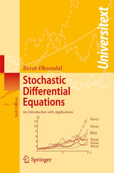 Cover of Stochastic Differential Equations by Øksendal
